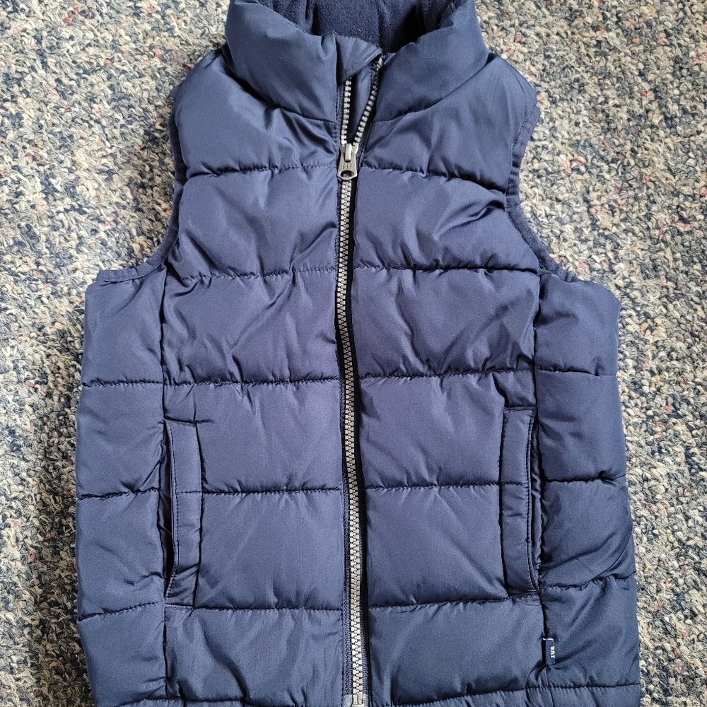 GAPKIDS-SIZE XS-BLUE PUFFER VEST-PERFECT CONDITION